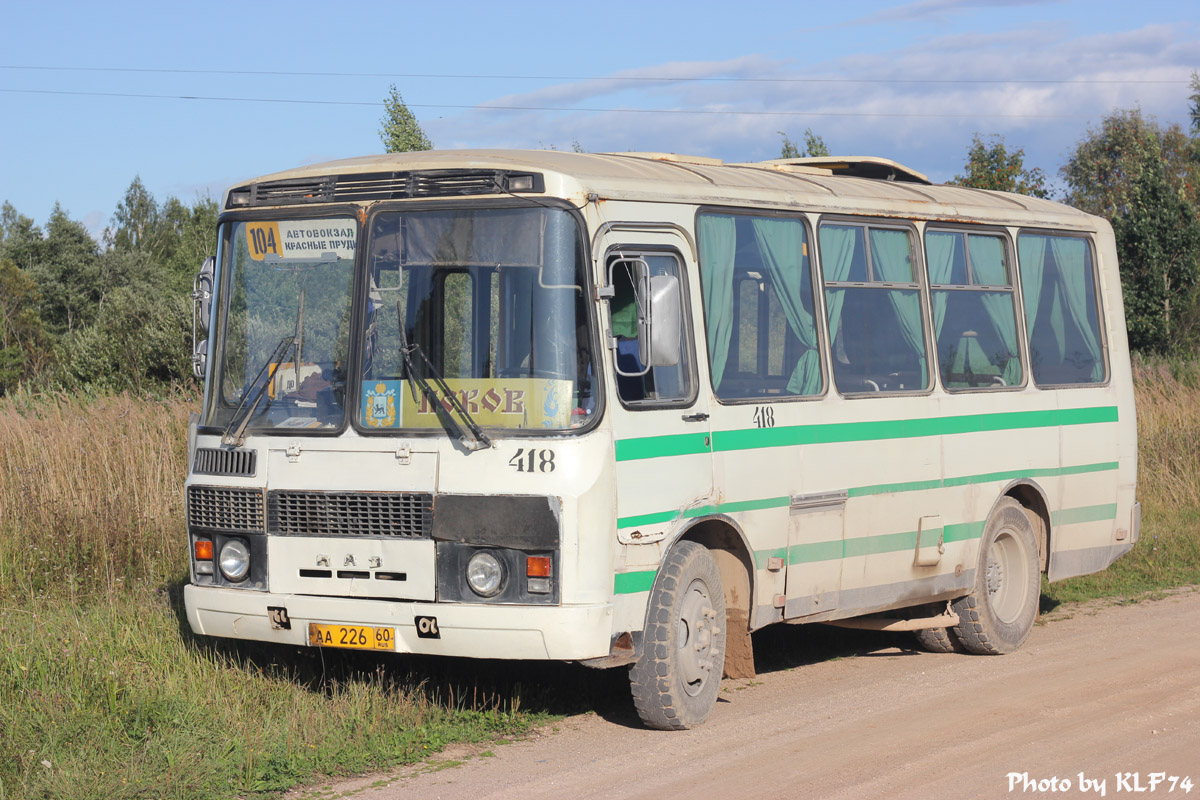 Псковская область, ПАЗ-32054-07 № 418