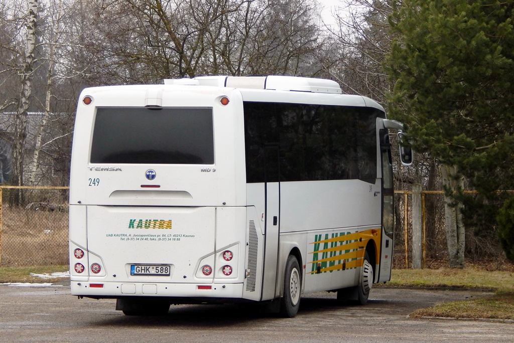 Литва, TEMSA MD9 № 249