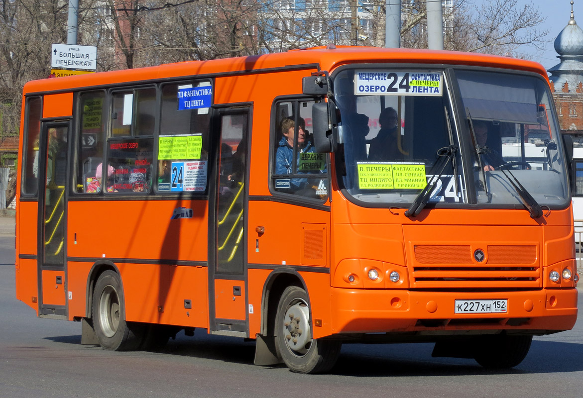 Нижегородская область, ПАЗ-320402-05 № К 227 ХН 152