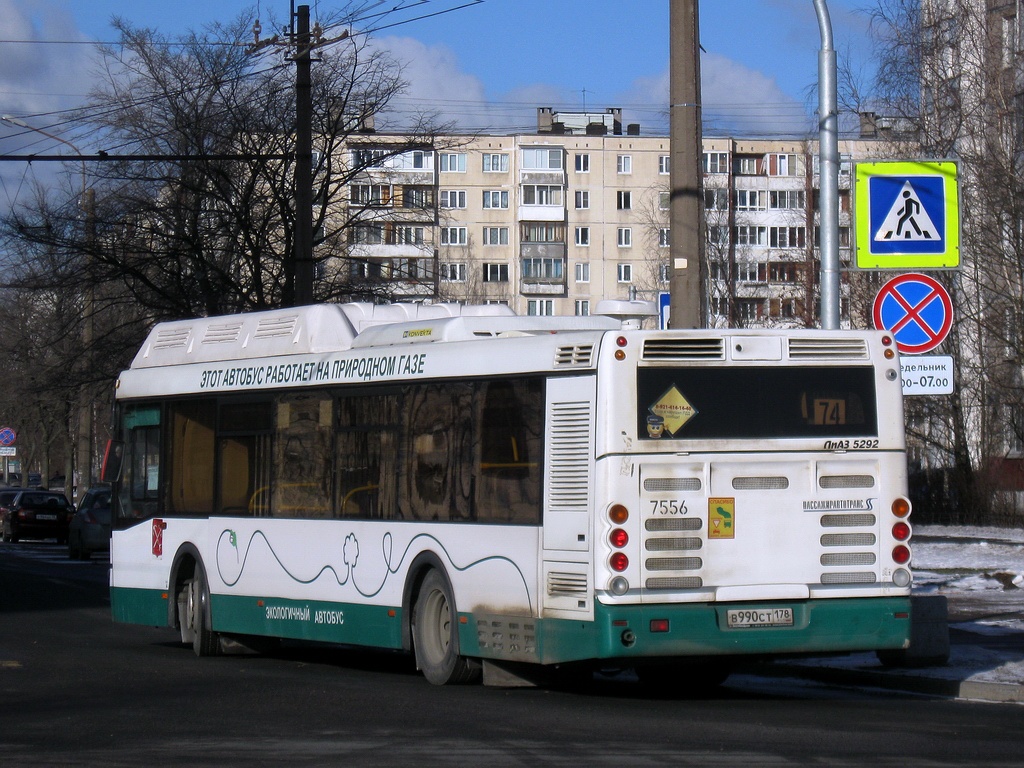 Санкт-Петербург, ЛиАЗ-5292.71 № 7556