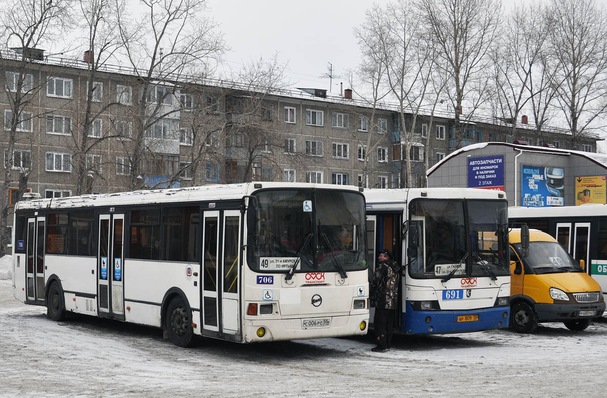 Омская область, ЛиАЗ-5293.00 № 706