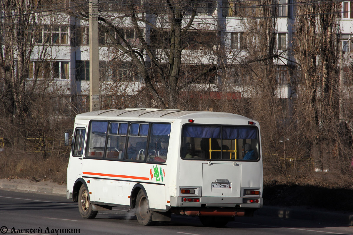 Воронежская область, ПАЗ-32054 № Е 012 ХВ 36