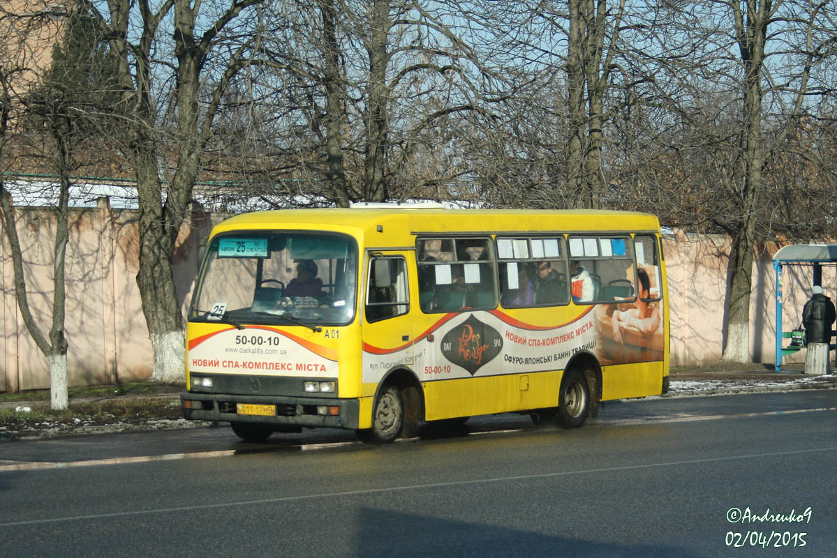 Čerkasų sritis, Bogdan A091 Nr. А01