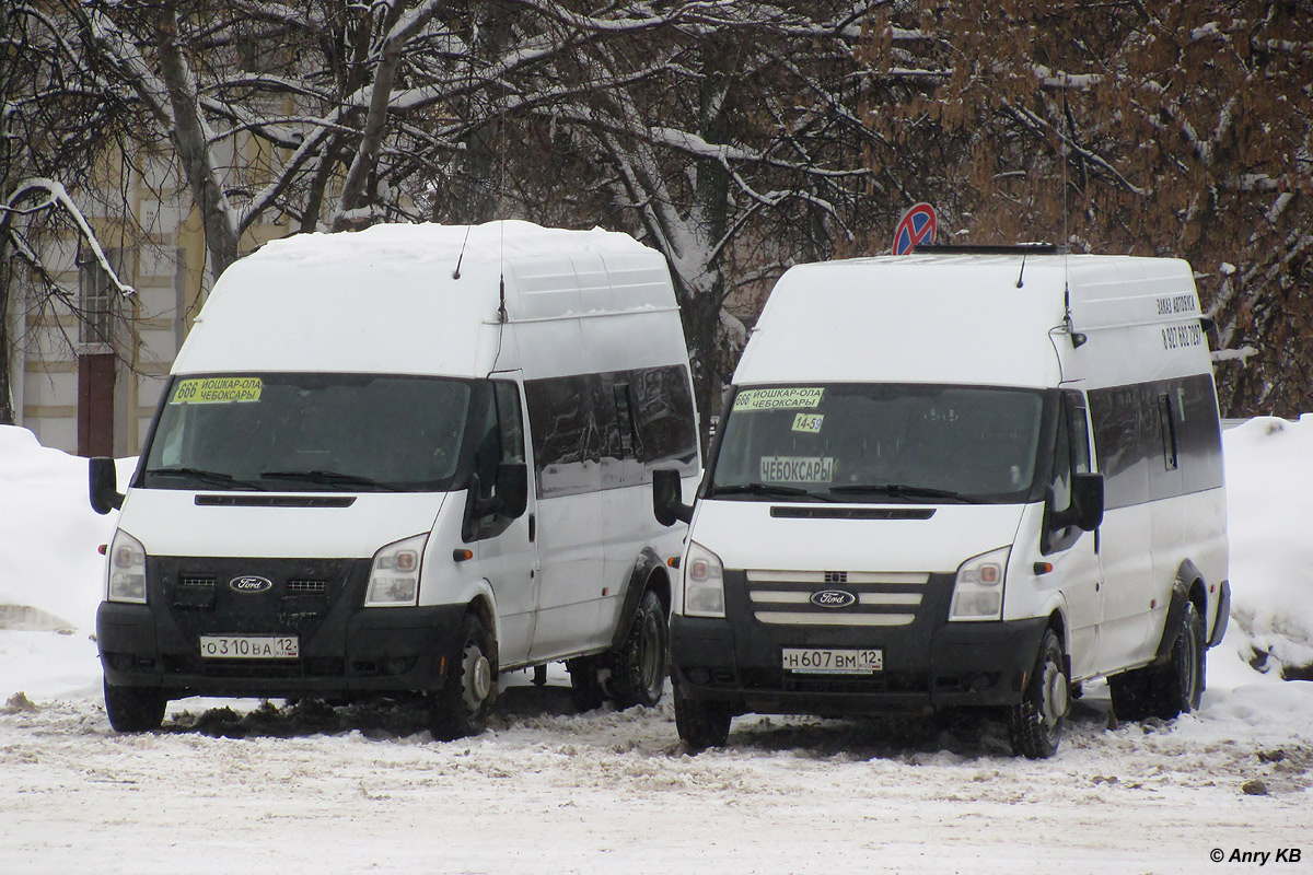 Марий Эл, Нижегородец-222702 (Ford Transit) № Н 607 ВМ 12