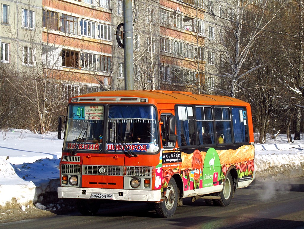 Нижегородская область, ПАЗ-32054 № М 442 ОМ 152