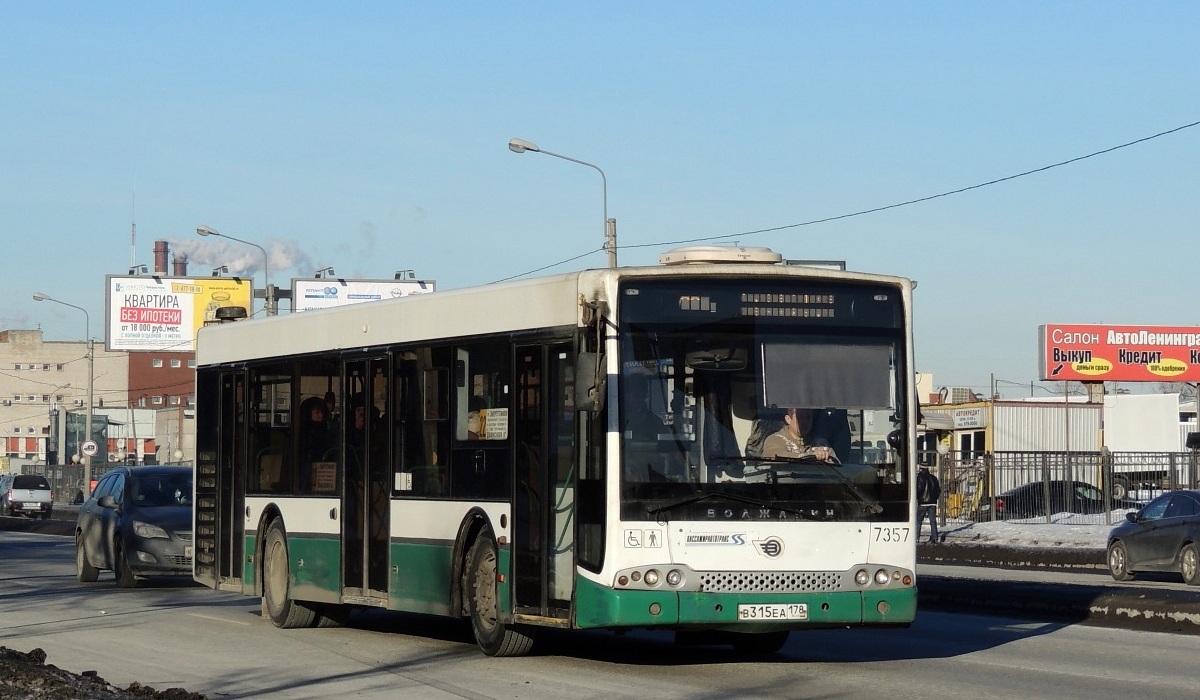 Санкт-Петербург, Волжанин-5270-20-06 "СитиРитм-12" № 7357