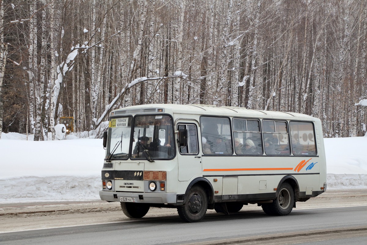 Томская область, ПАЗ-32054 № О 528 УА 70