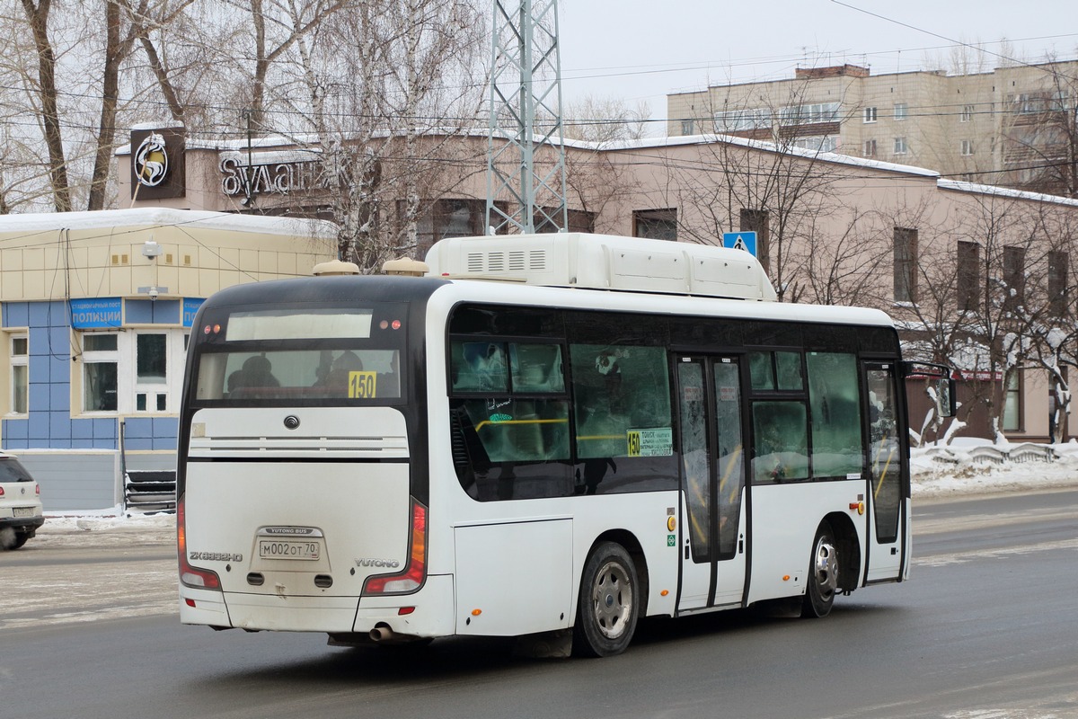 Томская область, Yutong ZK6852HG № М 002 ОТ 70