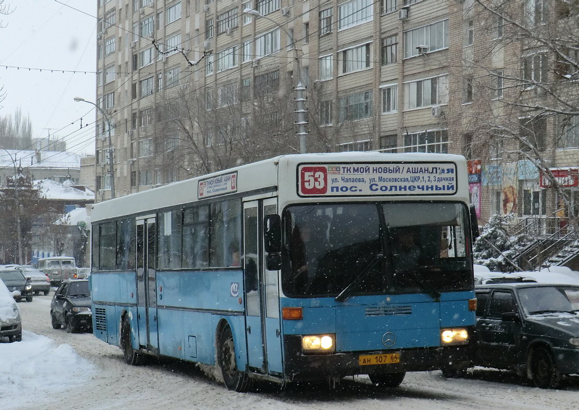 Саратовская область, Mercedes-Benz O405 № АН 107 64