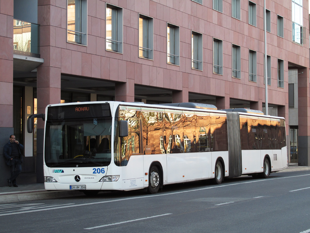 Гессен, Mercedes-Benz O530G Citaro facelift G № 206