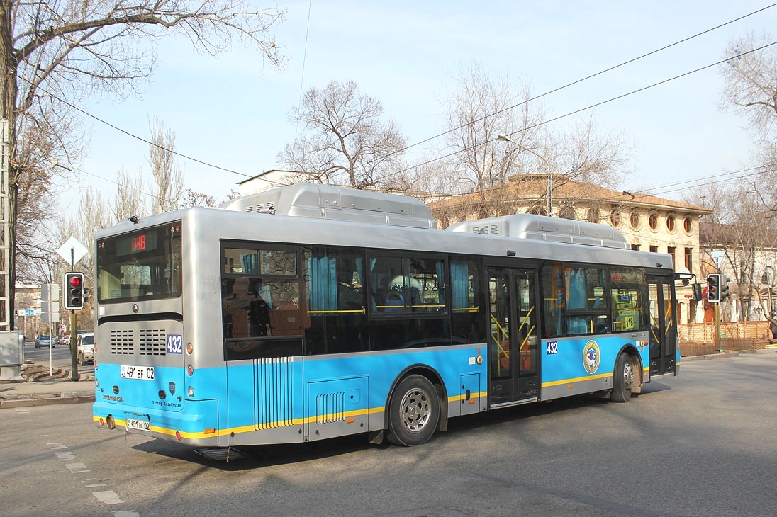 Алматы, Yutong ZK6118HGA № 432