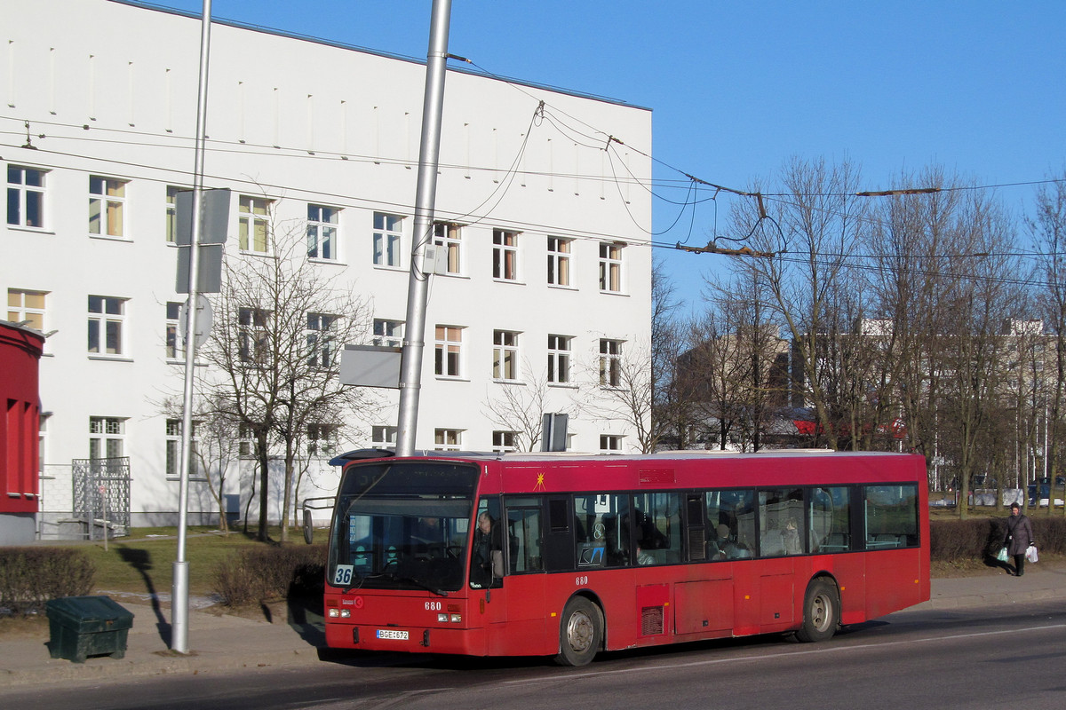 Литва, Van Hool A300 № 680