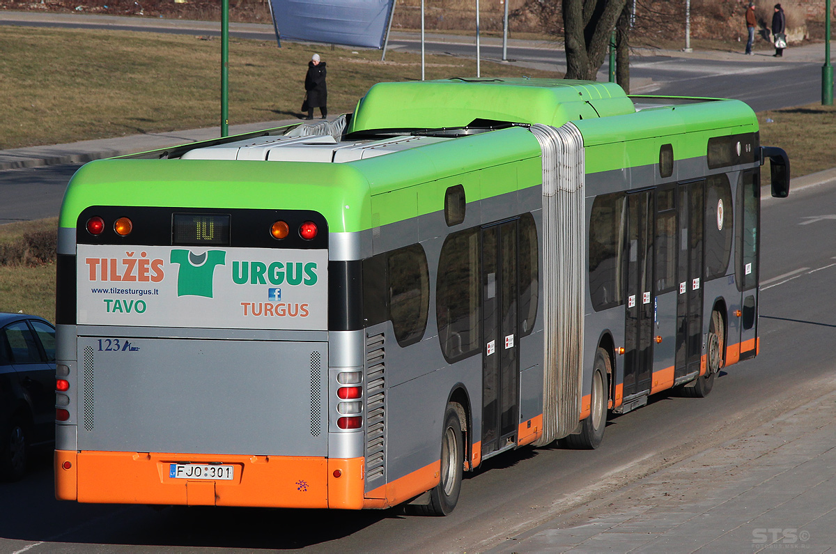 Литва, Mercedes-Benz O530G Irvine Citaro G CNG № 123