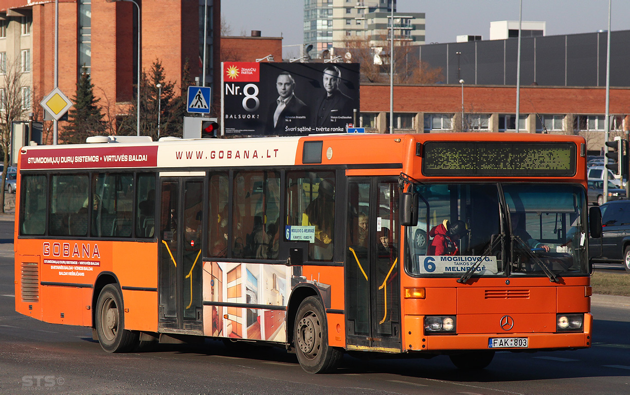 Литва, Mercedes-Benz O405N2 № FAK 803