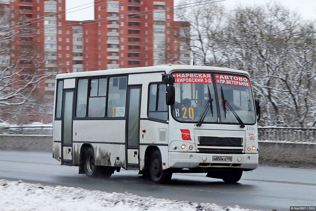 Санкт-Петербург, ПАЗ-320402-05 № n334