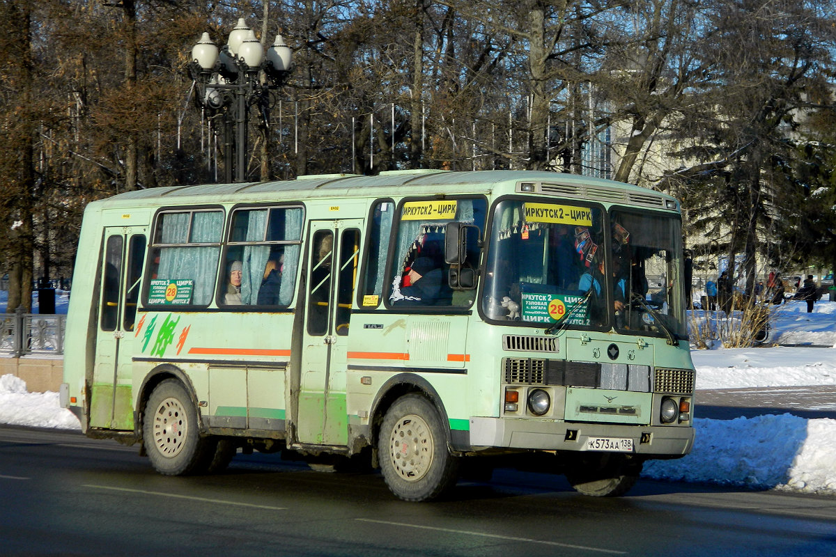 Иркутская область, ПАЗ-32054 № К 573 АА 138