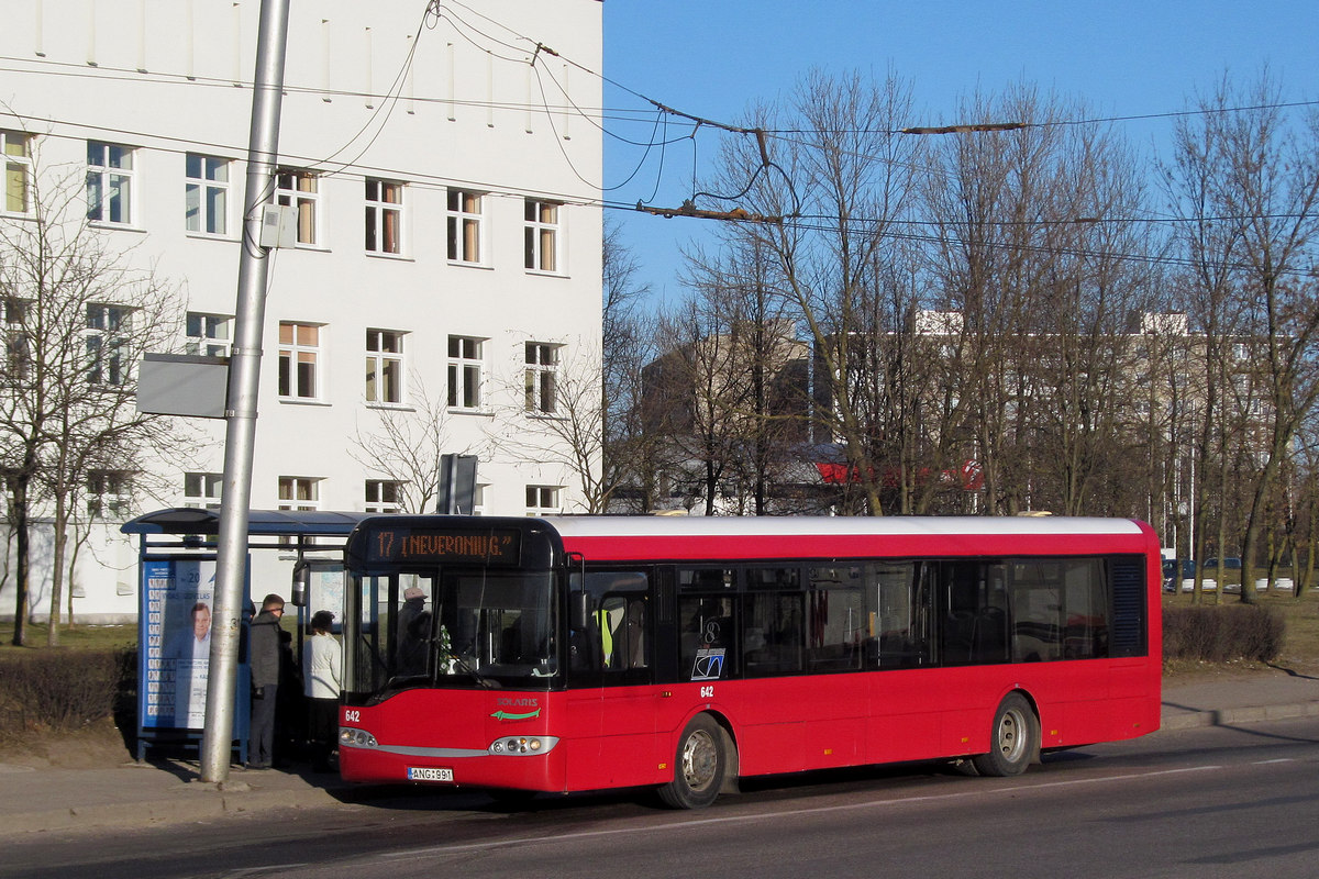 Литва, Solaris Urbino II 12 № 642