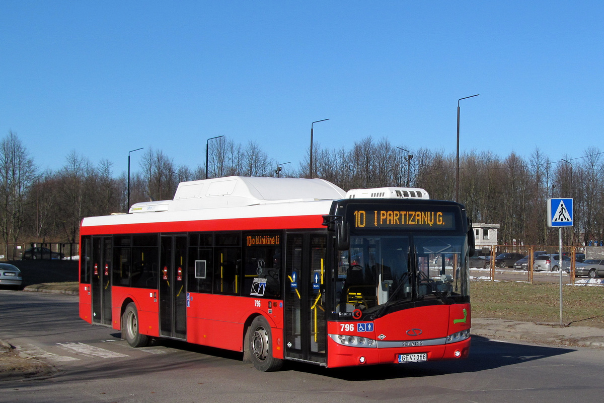 Литва, Solaris Urbino III 12 CNG № 796