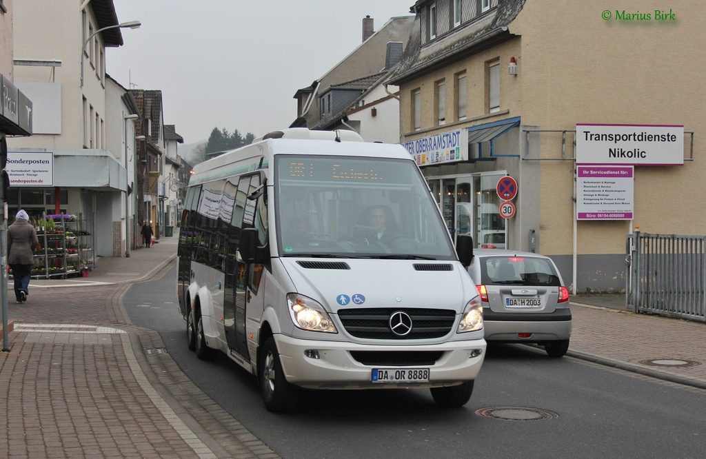 Гессен, Mercedes-Benz Sprinter City 77 № DA-OR 8888