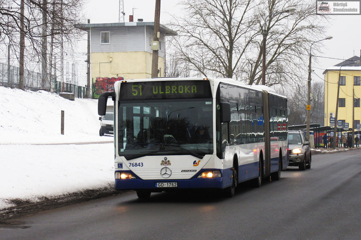 Латвия, Mercedes-Benz O530G Citaro G № 76843