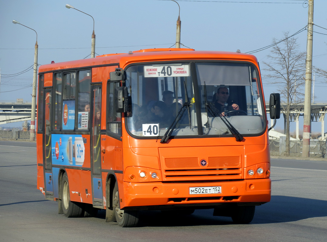 Нижегородская область, ПАЗ-320402-05 № М 502 ЕТ 152