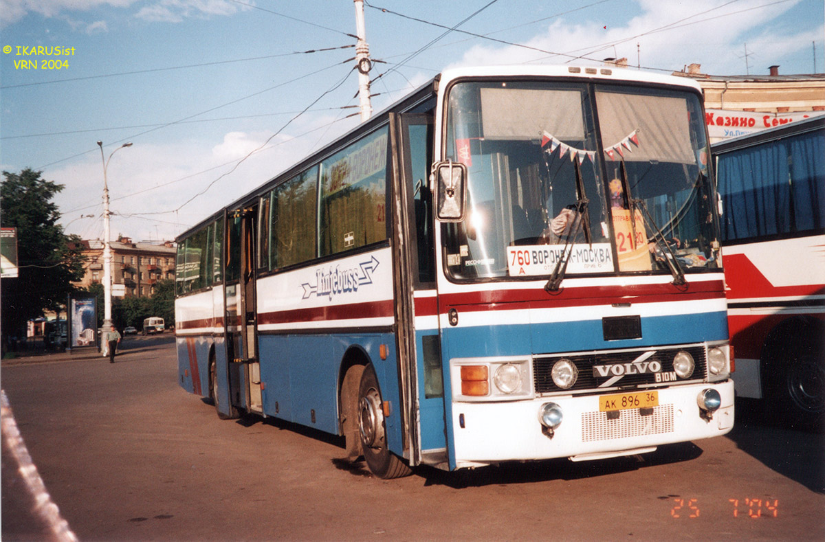 Воронежская область, Van Hool T8 Alizée 310 № АК 896 36