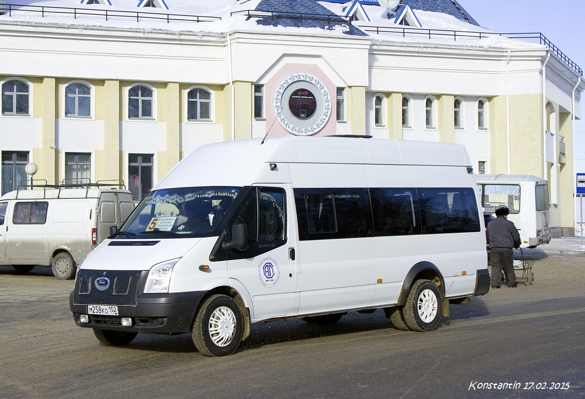 Ніжагародская вобласць, Sollers Bus B-BF (Ford Transit) № М 258 КО 152