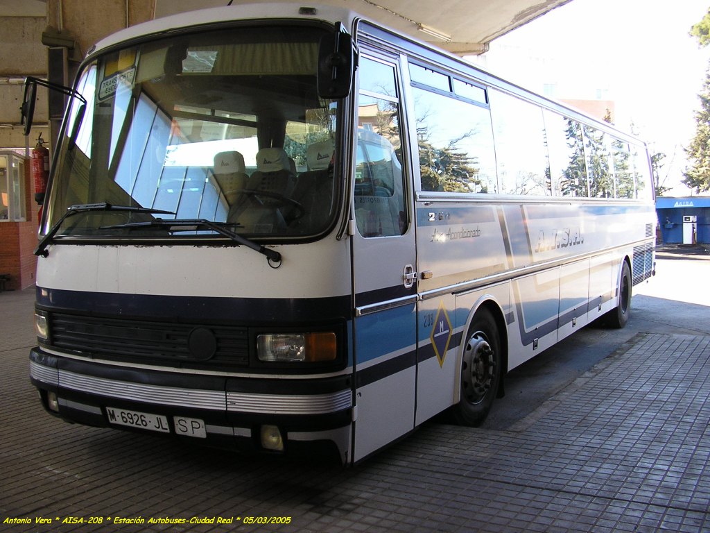 Испания, Setra S215H (Spain) № 208