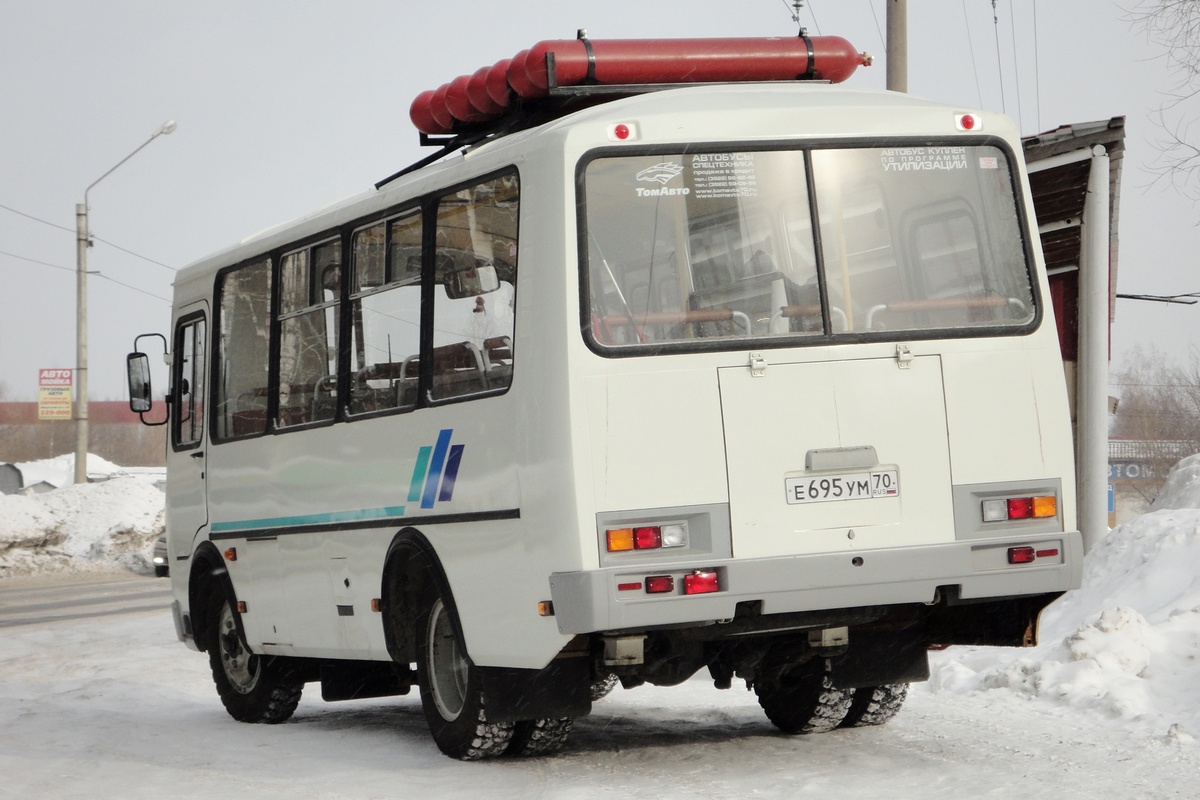 Томская область, ПАЗ-32053 № Е 695 УМ 70