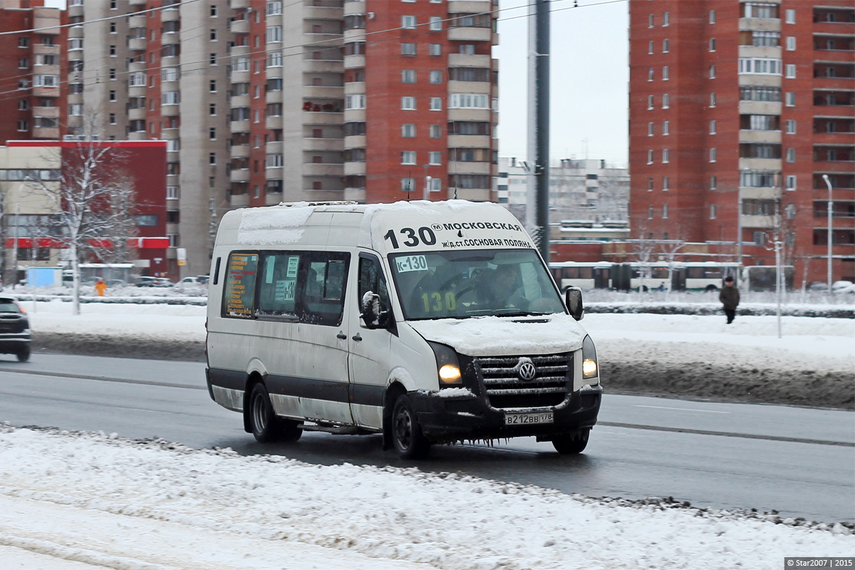 Санкт-Петербург, БТД-2219 (Volkswagen Crafter) № В 212 ВВ 178