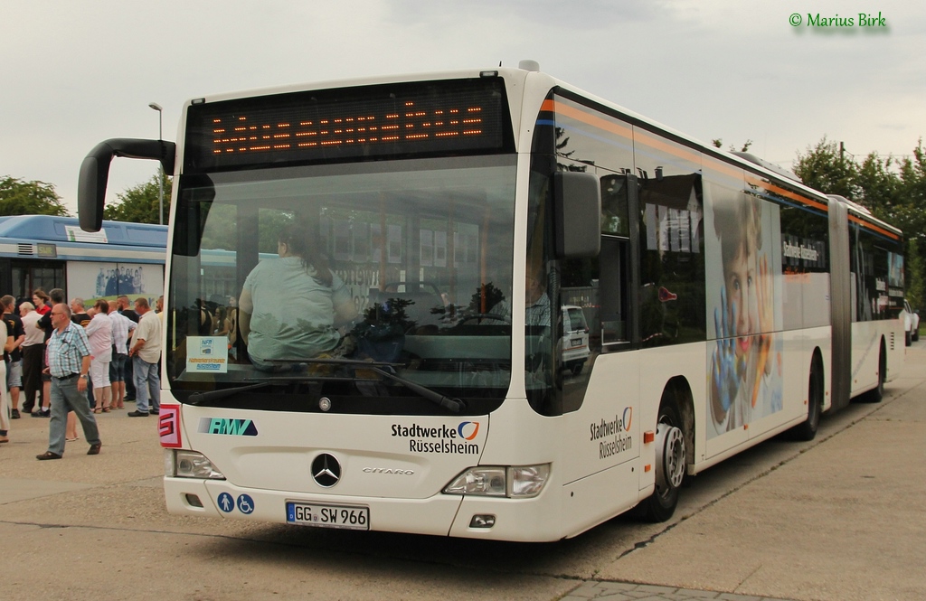 Гессен, Mercedes-Benz O530G Citaro facelift G № 966