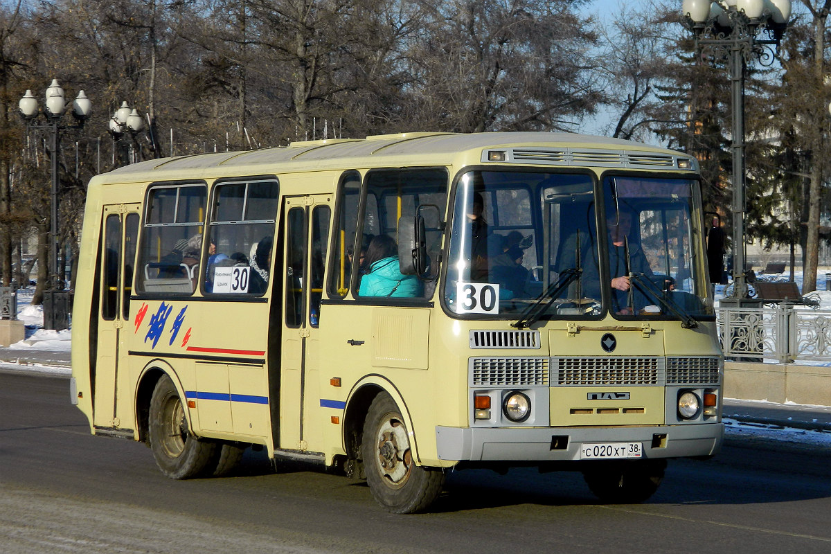 Irkutsk region, PAZ-32054 č. С 020 ХТ 38