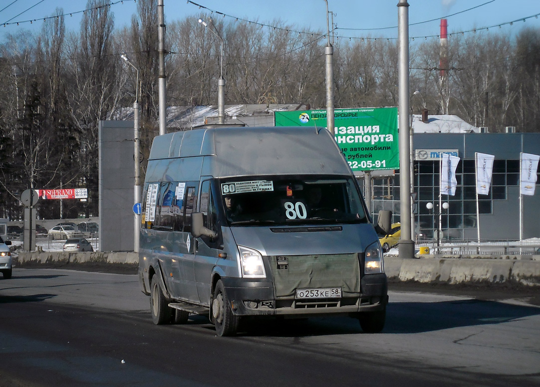 Пензенская область, Промтех-224326 (Ford Transit) № О 253 КЕ 58