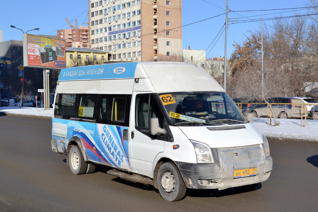 Тюменская область, Нижегородец-222709  (Ford Transit) № АН 492 72