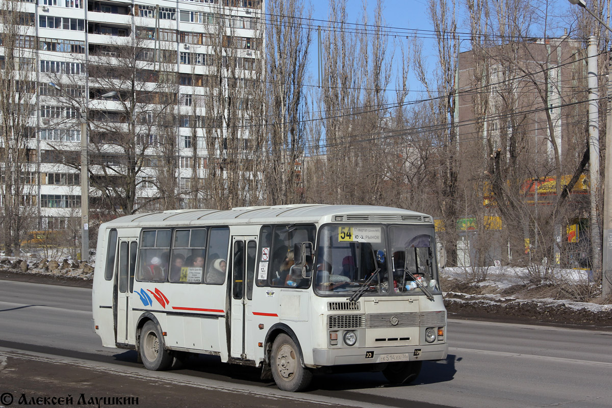 Воронежская область, ПАЗ-4234 № К 514 ХА 36