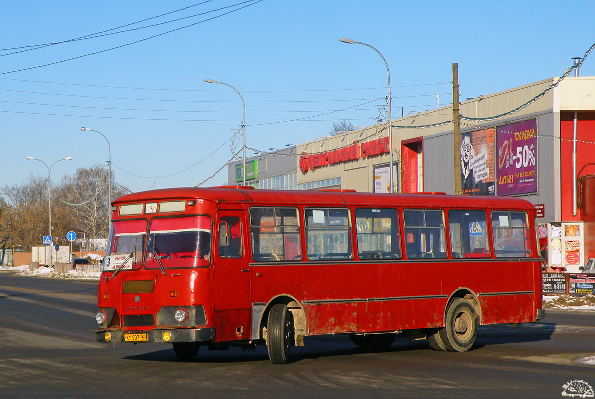 Nizhegorodskaya region, LiAZ-677M № АТ 907 52