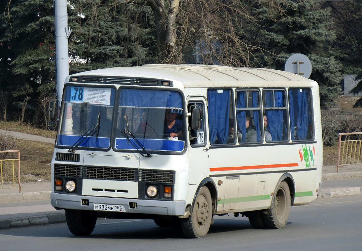Нижегородская область, ПАЗ-32054 № М 332 МВ 152