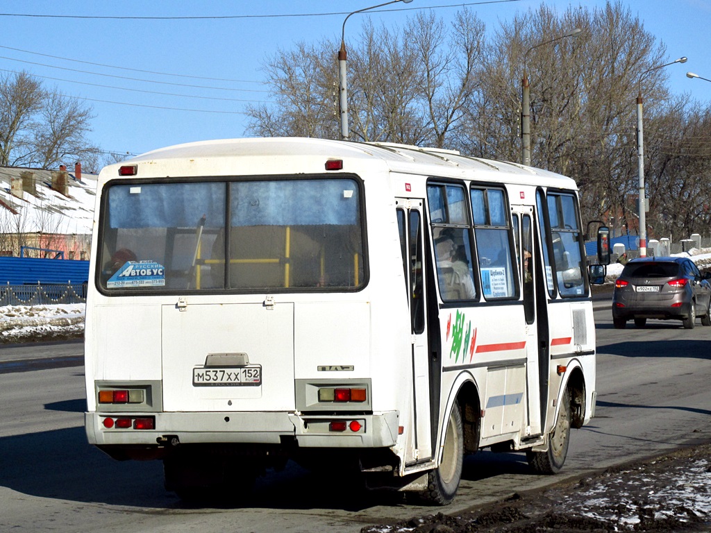 Нижегородская область, ПАЗ-32054 № М 537 ХХ 152