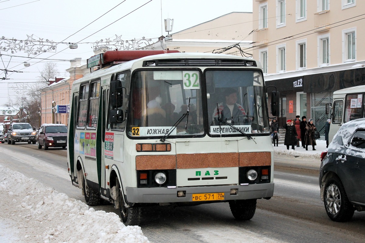 Томская область, ПАЗ-32051-110 № ВС 571 70