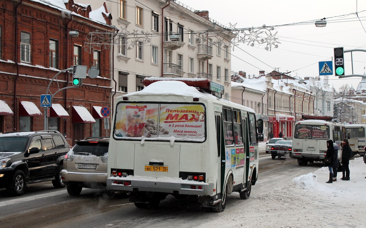 Томская область, ПАЗ-32051-110 № ВС 571 70