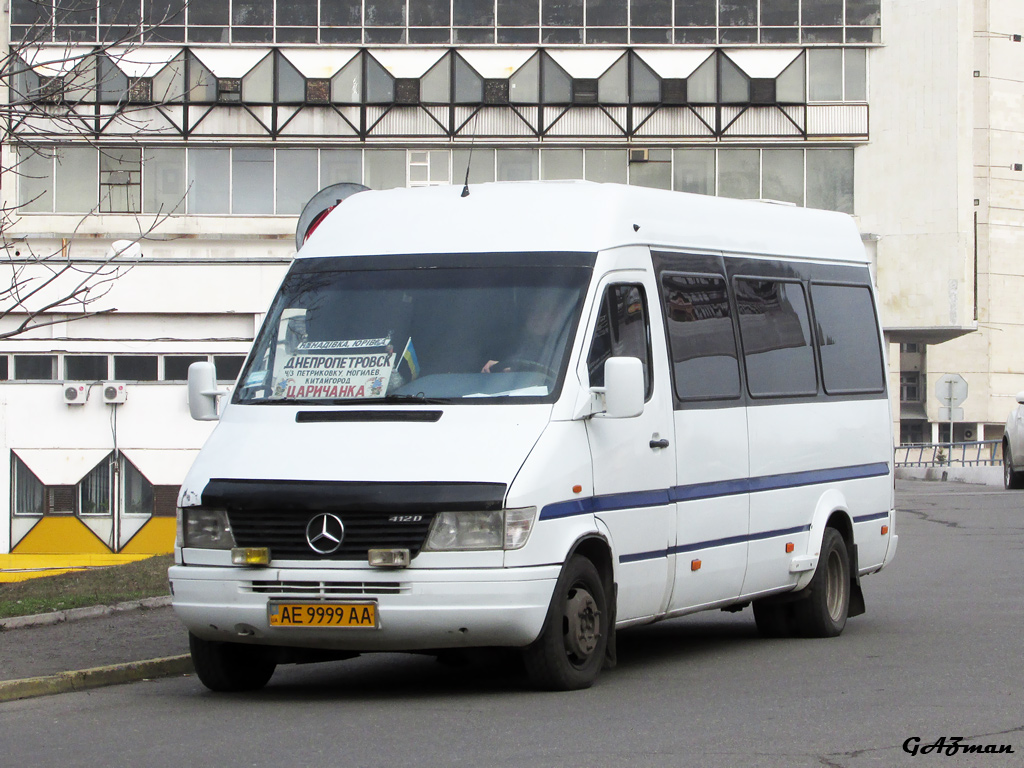 Днепропетровская область, Mercedes-Benz Sprinter W904 412D № AE 9999 AA