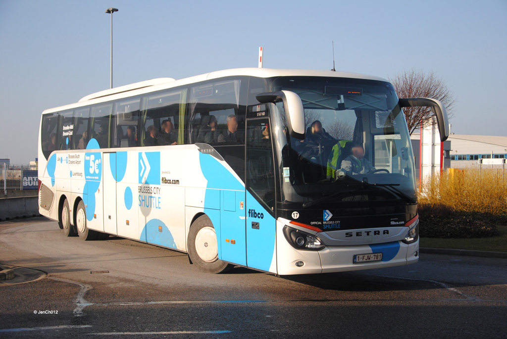 Бельгия, Setra S517HD № 17