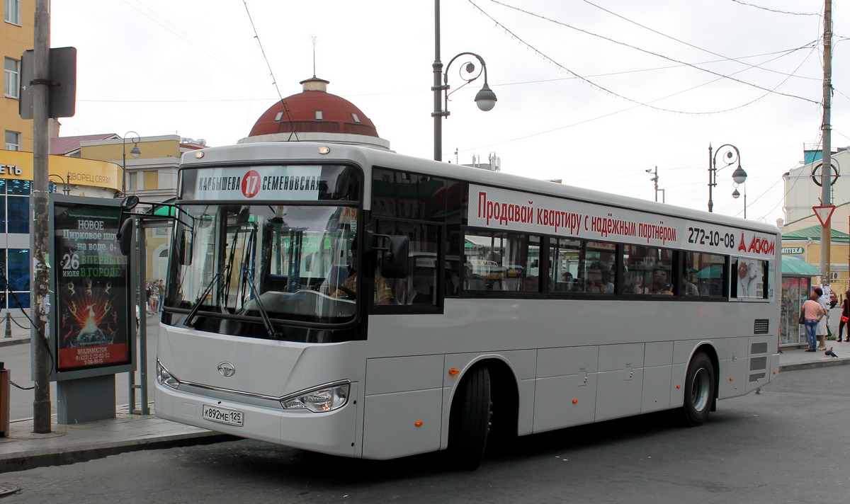 Приморский край, Daewoo New BS106 № К 892 МЕ 125