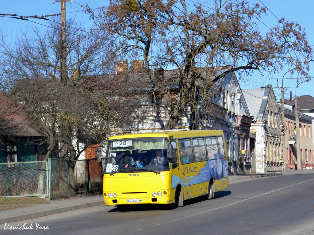 Волынская область, Богдан А09202 № AC 2637 AM