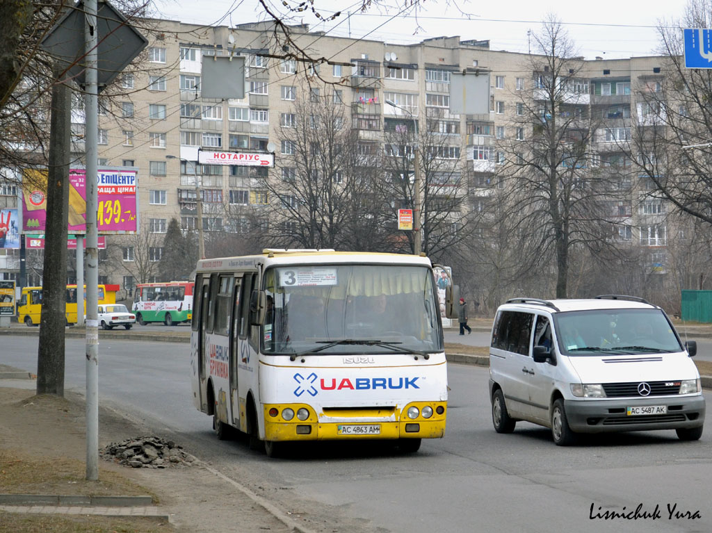 Волынская область, Богдан А09202 № AC 4863 AM