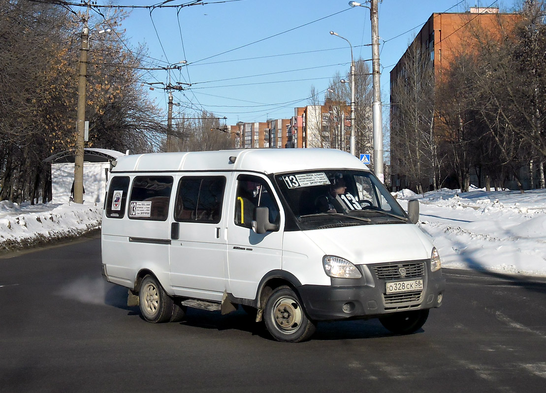 Пензенская область, ГАЗ-322120 (X96) № О 328 СК 58