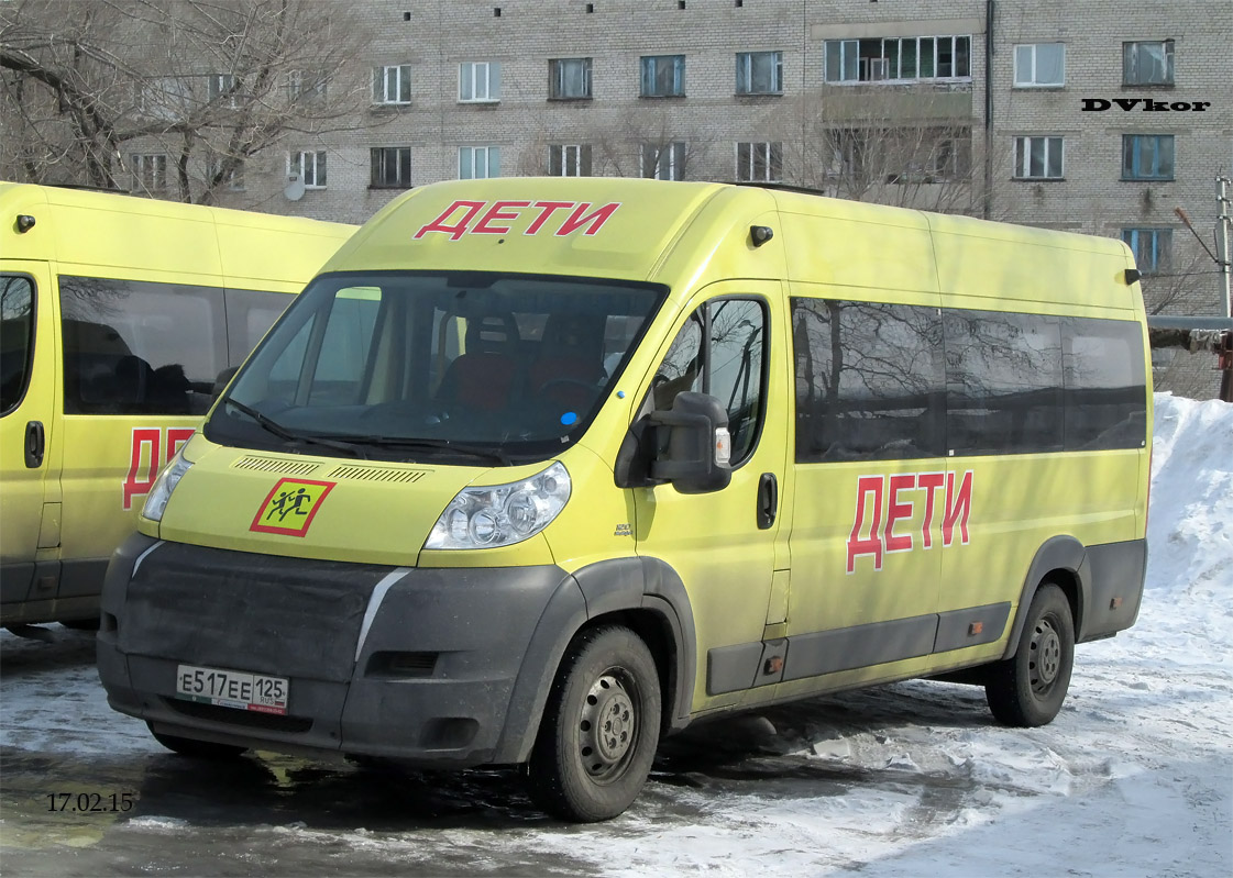 Приморский край, Нижегородец-FST413 (FIAT Ducato) № Е 517 ЕЕ 125