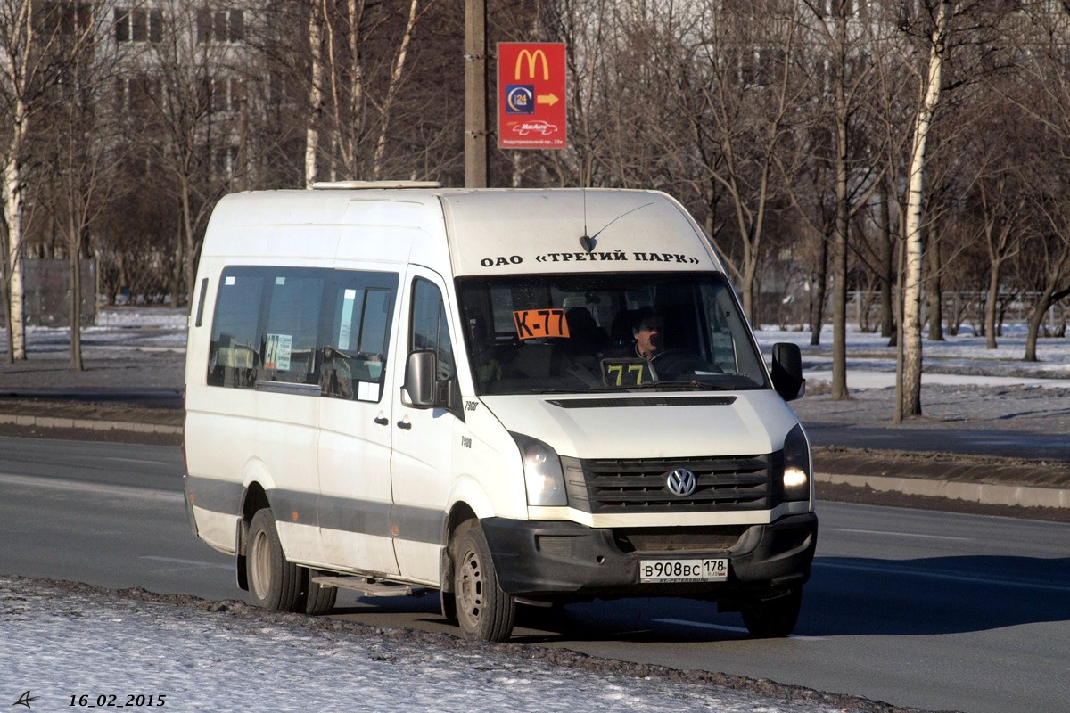 Санкт-Петербург, БТД-2219 (Volkswagen Crafter) № В 908 ВС 178