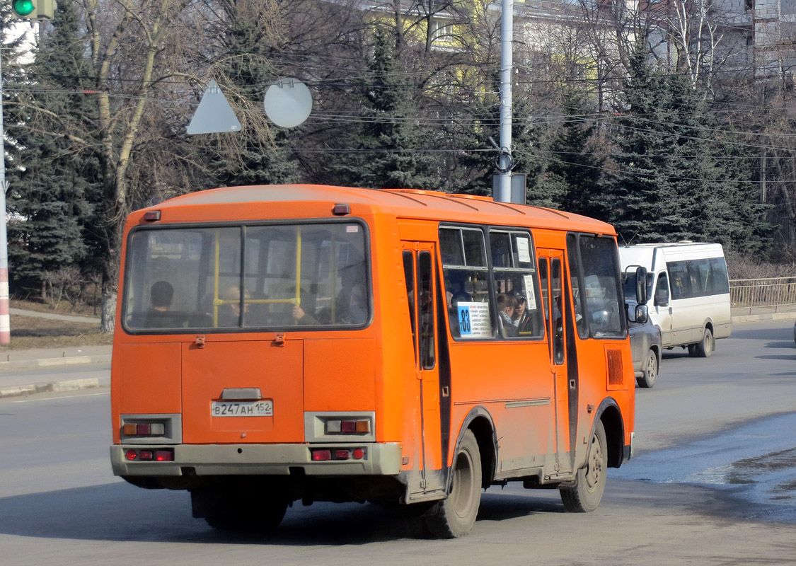 Нижегородская область, ПАЗ-32054 № В 247 АН 152