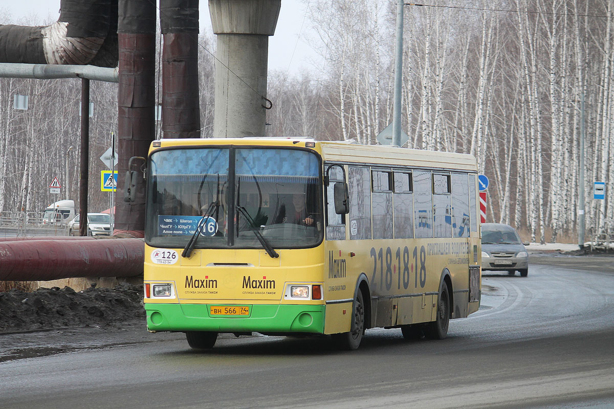 Челябинская область, ЛиАЗ-5256.53 № 126